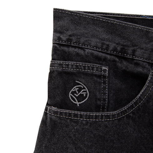 Polar Skate Co Big Boy Shorts Silver Black Degli Uberti